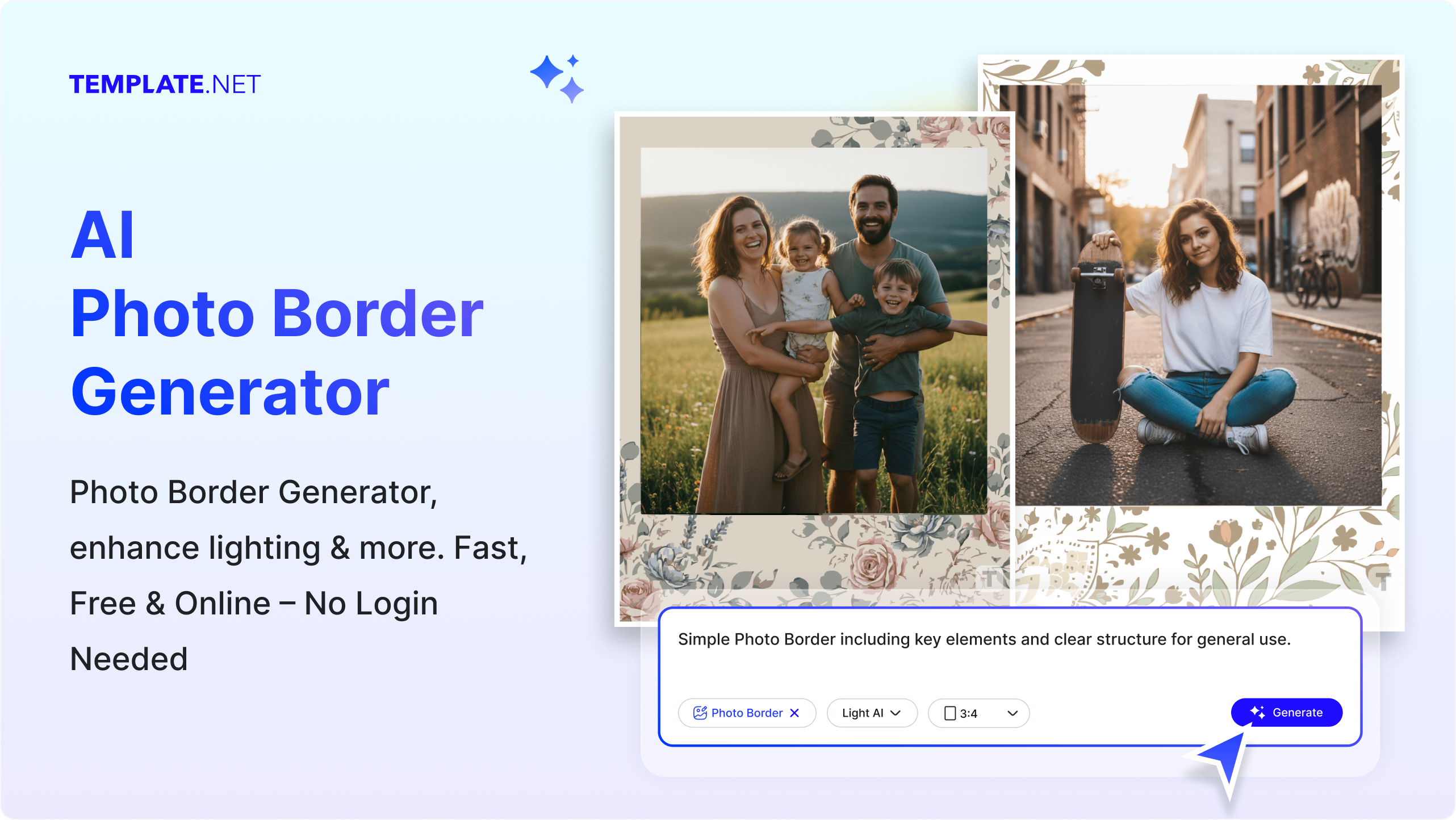 Free AI Photo Border Generator [ No Signup ]